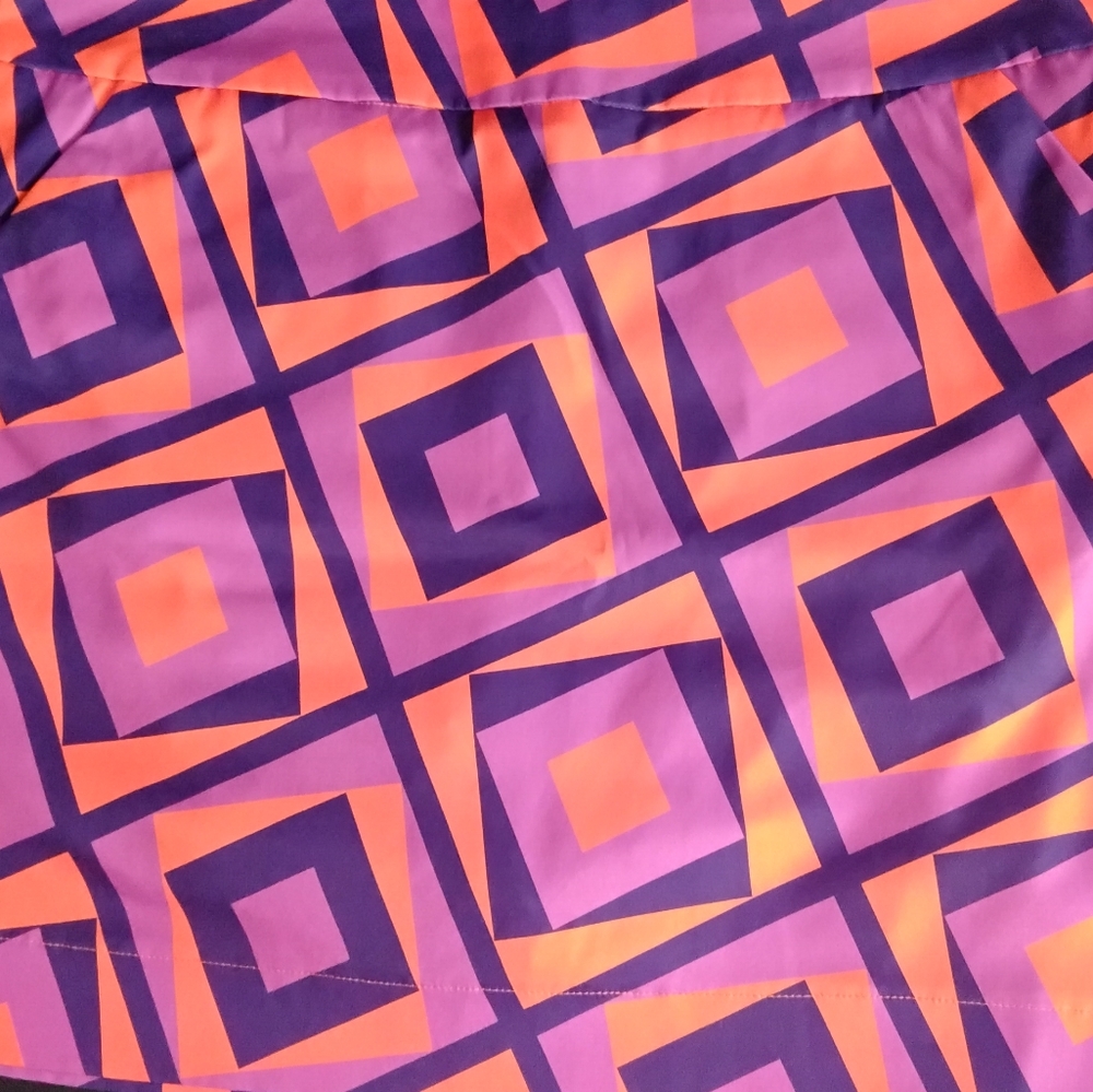 Ladies loud mouth golf skort